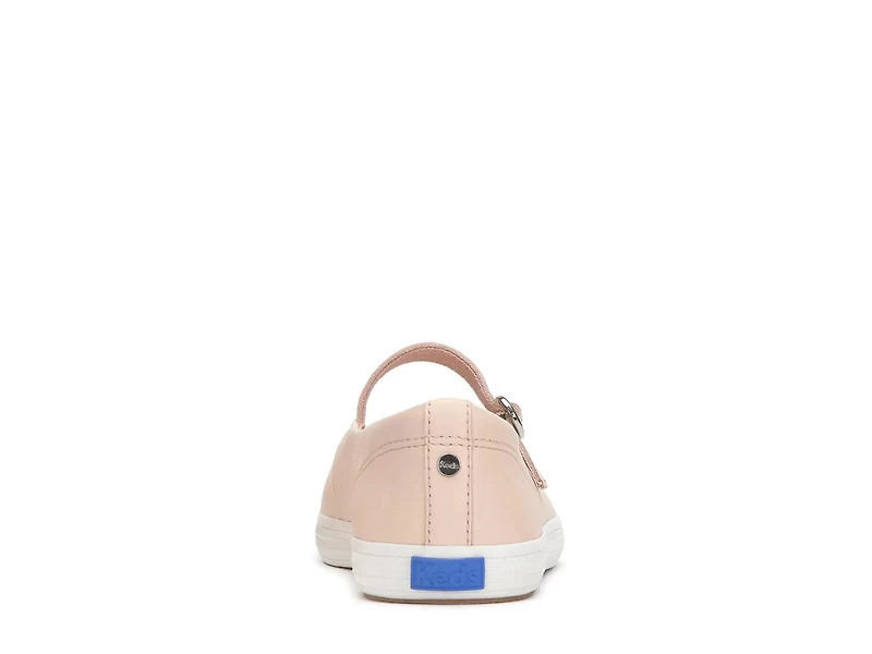 Square Toe Mary Jane Flat