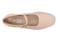 Square Toe Mary Jane Flat