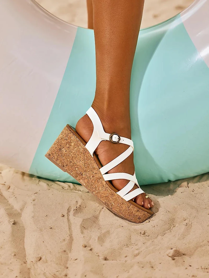 Aurora Wedge Sandal