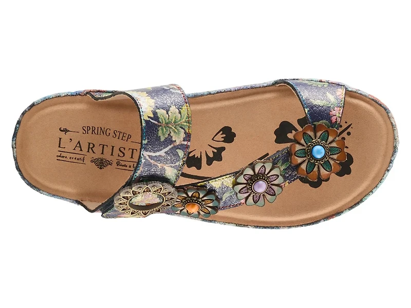 Lissableu Wedge Sandal