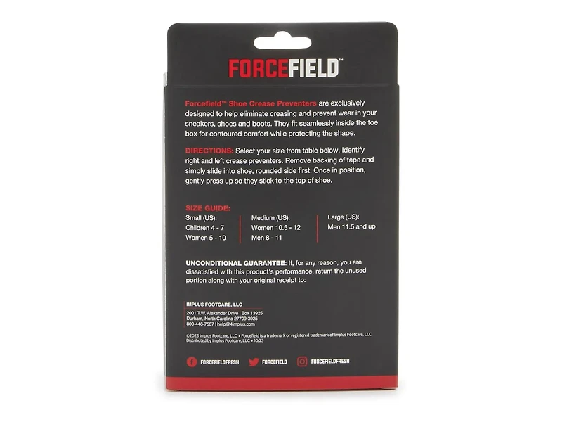 Force Field Crease Preventer - Large