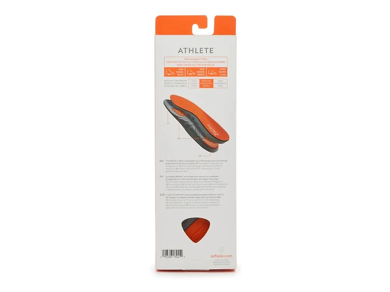 Sof Sole Men's Athlete Insole
