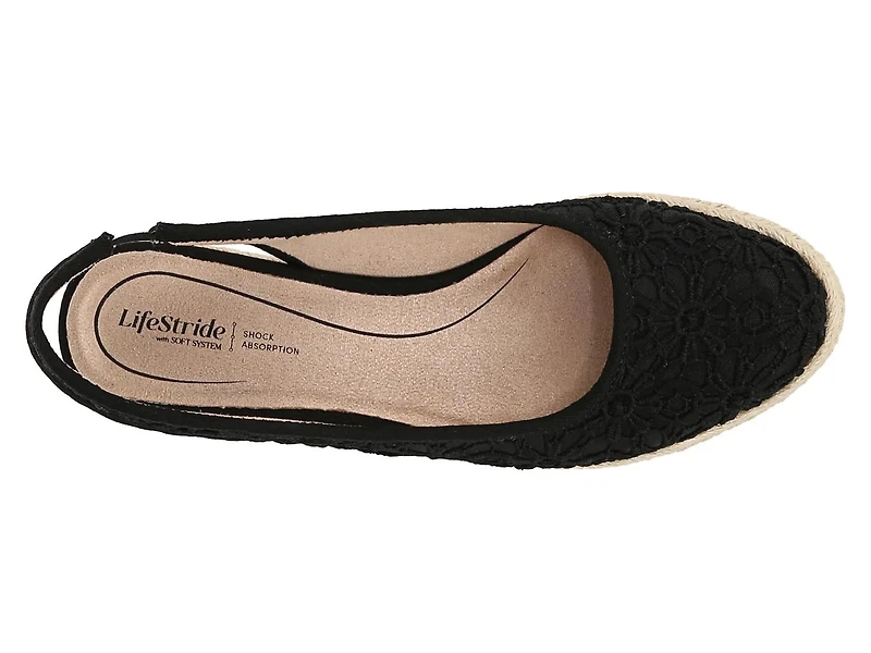 Kayden Espadrille Wedge Pump