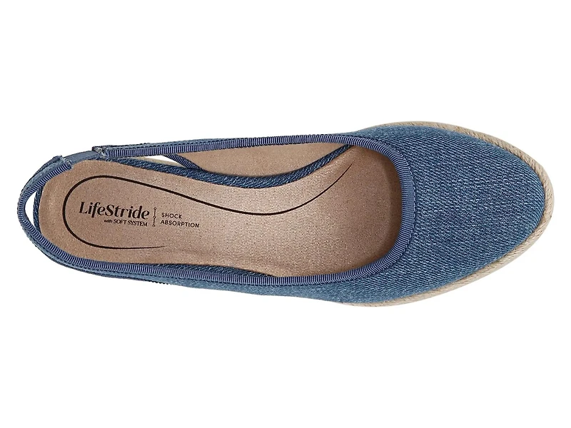 Kayden Espadrille Wedge Pump