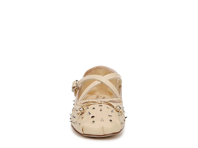 Zuri Stud Ballet Flat
