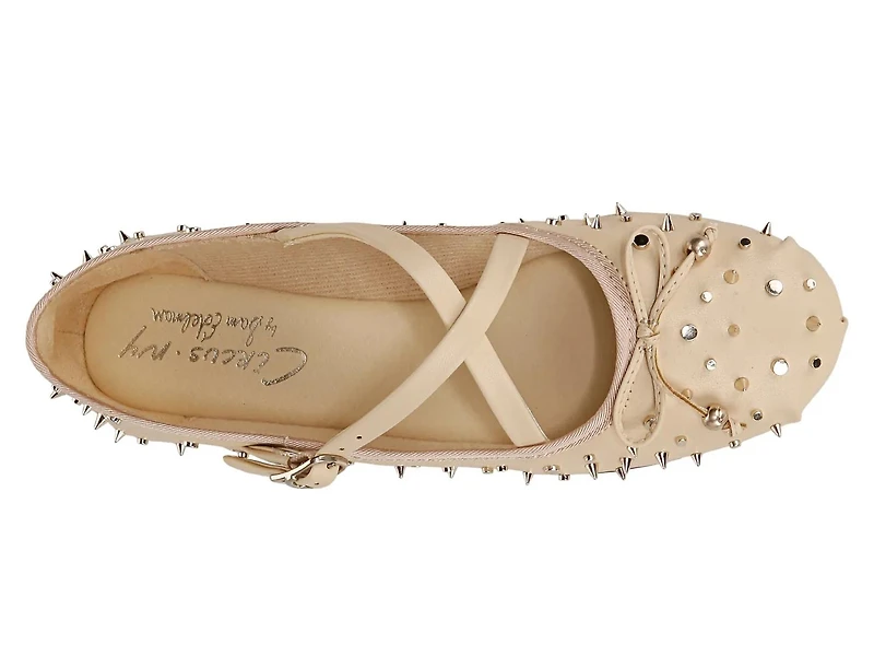 Zuri Stud Ballet Flat