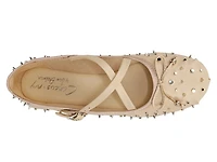 Zuri Stud Ballet Flat