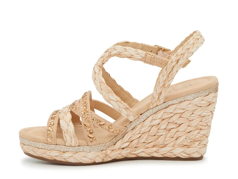 Odette Wedge Sandal