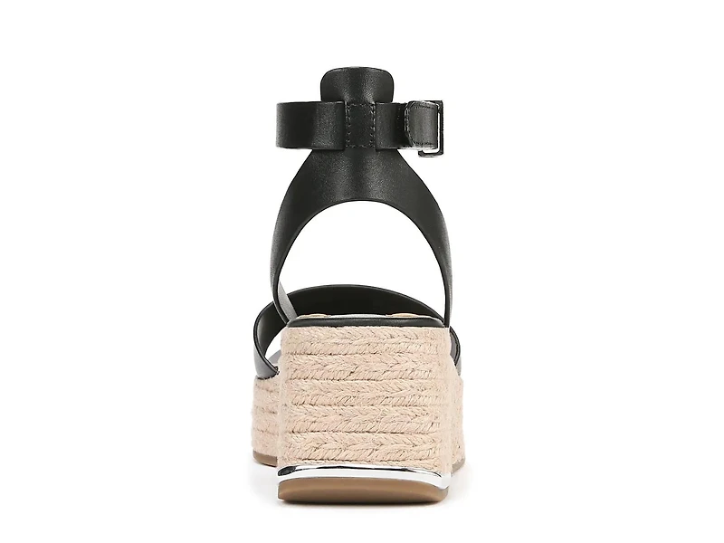Terry Wedge Sandal