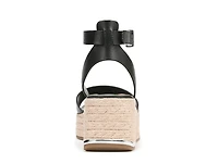 Terry Wedge Sandal