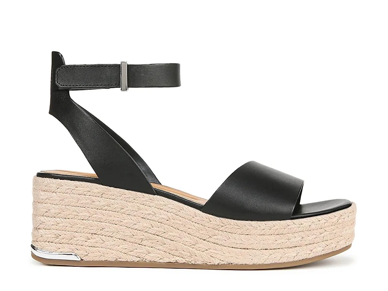 Terry Wedge Sandal