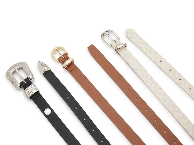 Western 3 For 1 Women's Belt Set - Pack