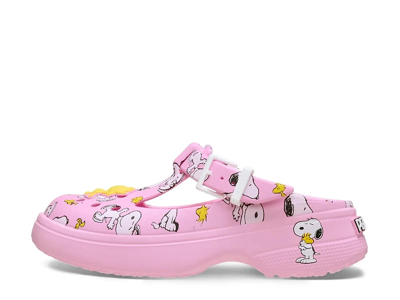 Peanuts Mary Jane Clog