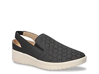 Petal Wedge Slip-On