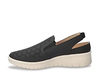 Petal Wedge Slip-On