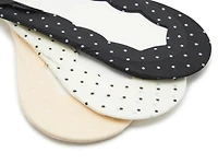 Scallop Edge No Show Liners - 4 Pack