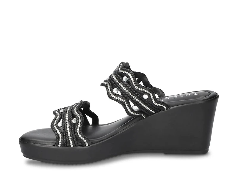 Selva Wedge Sandal