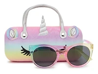 Unicorn Kids' Sunglasses & Hard Case Set