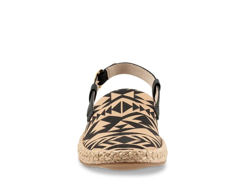 Paisley Espadrille Flat