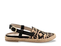Paisley Espadrille Flat