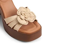Beach Bloom Platform Sandal