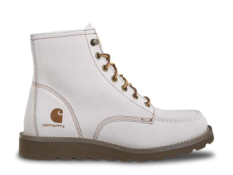 6" Moc Toe Wedge Bootie