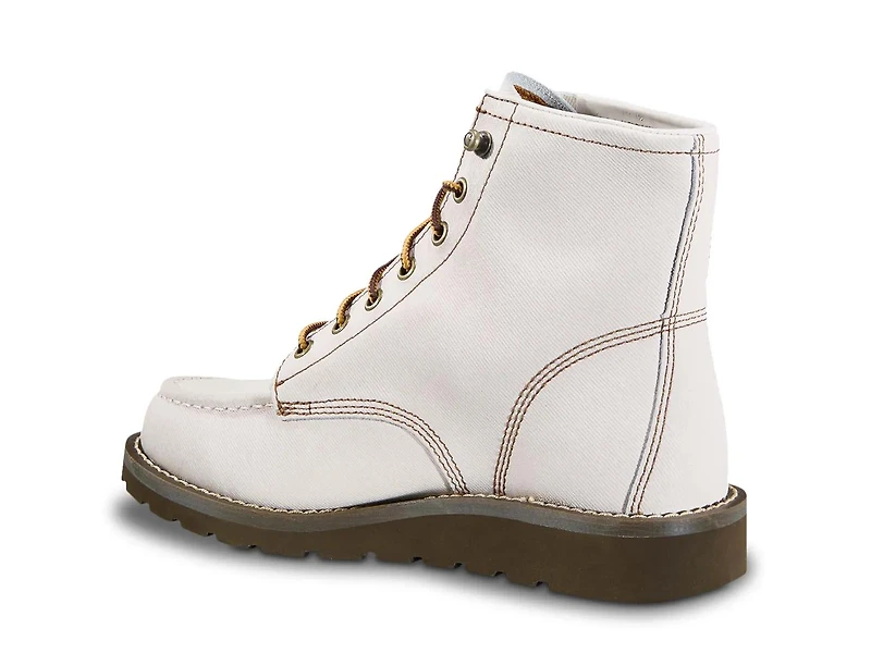 6" Moc Toe Wedge Bootie