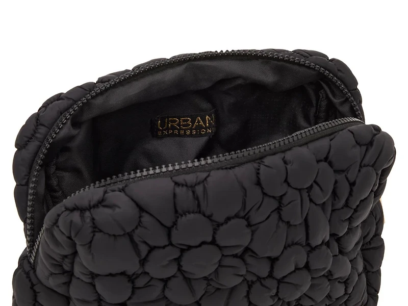 Floral Nylon Zip Pouch