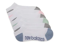 Cushioned No Show Socks - 6 Pack