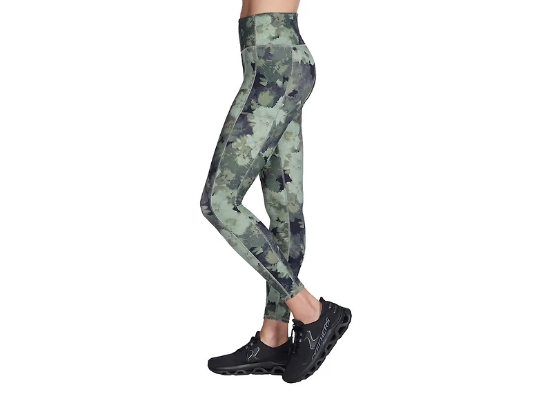 GO FLEX RIB Bloom Women's High-Waisted Legging