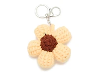 Crochet Flower Bag Charm
