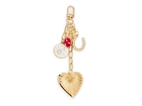 Gold Strawberry Bag Charm
