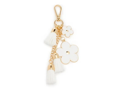 Flower Tassel Bag Charm