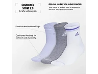 Cushioned Sport 2.0 Women's Ankle Socks - 3 Pack