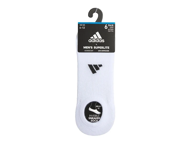 Superlite 3.0 Men's No Show Socks - 6 Pack