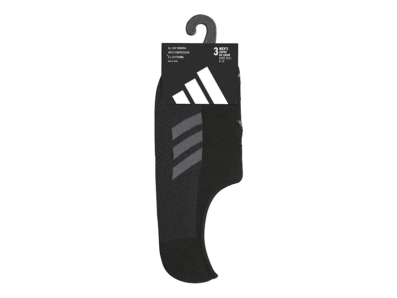 All Day Training Super Men's No Show Socks