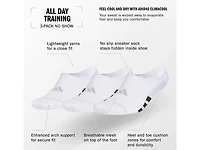 All Day Training Super Men's No Show Socks