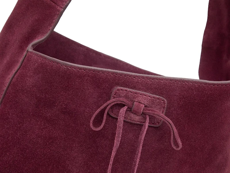Clem Suede Mini Hobo Bag