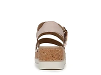 Once Twice Wedge Sandal
