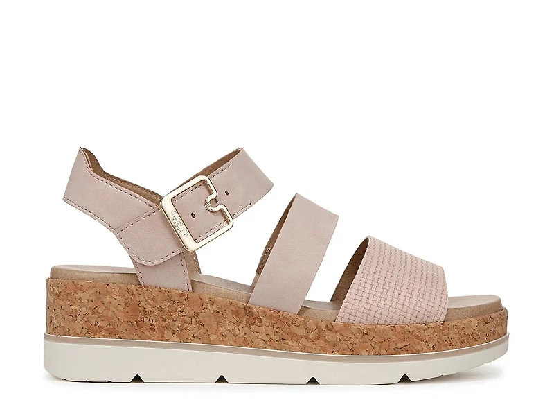 Once Twice Wedge Sandal