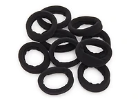 Ribbed Hair Tie Set - 10 Pack