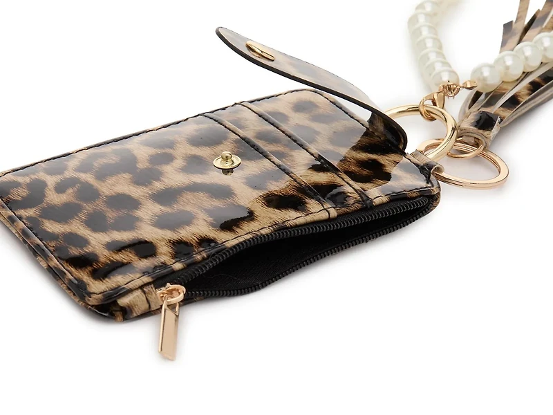 Bag Charm Card Case Wallet