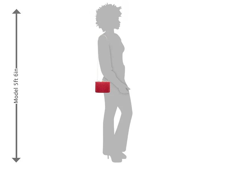 Glitter Boxy Clutch
