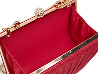 Glitter Boxy Clutch
