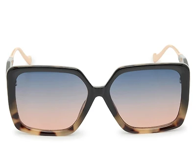 Tortoise Square Sunglasses