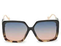 Tortoise Square Sunglasses