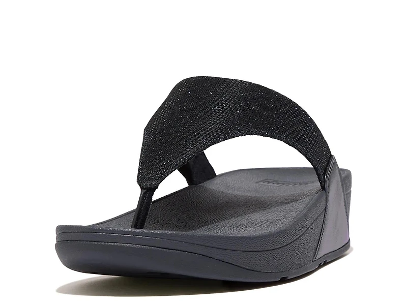 Lulu Shimmerlux Wedge Sandal