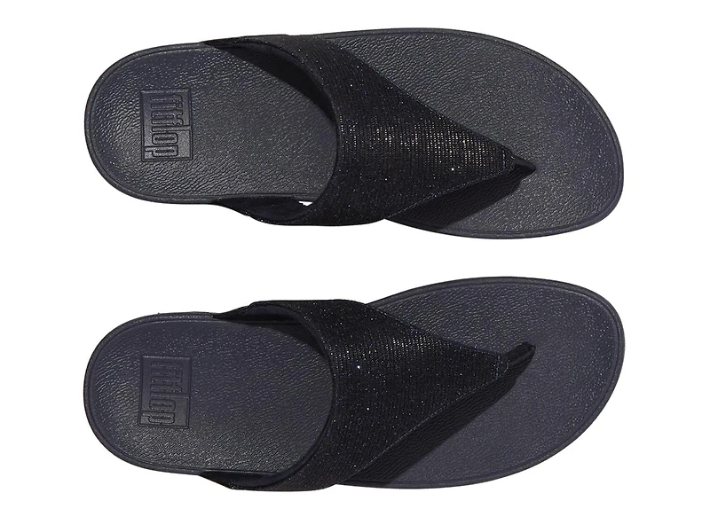 Lulu Shimmerlux Wedge Sandal