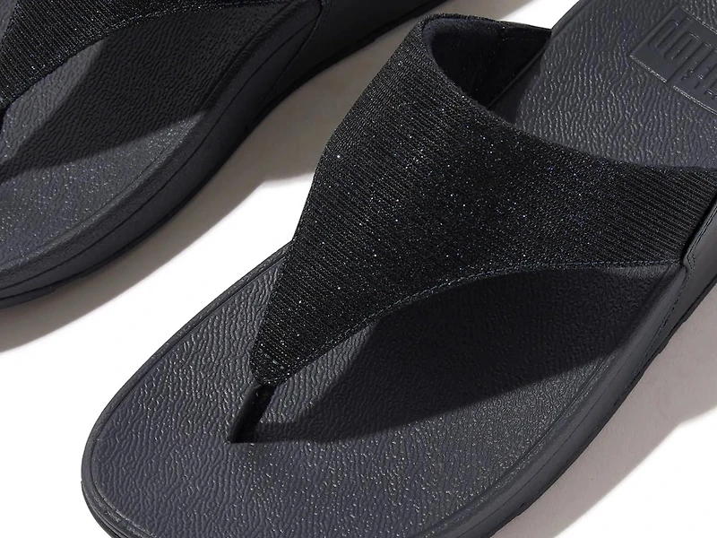 Lulu Shimmerlux Wedge Sandal