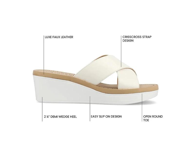 Biara Wedge Sandal